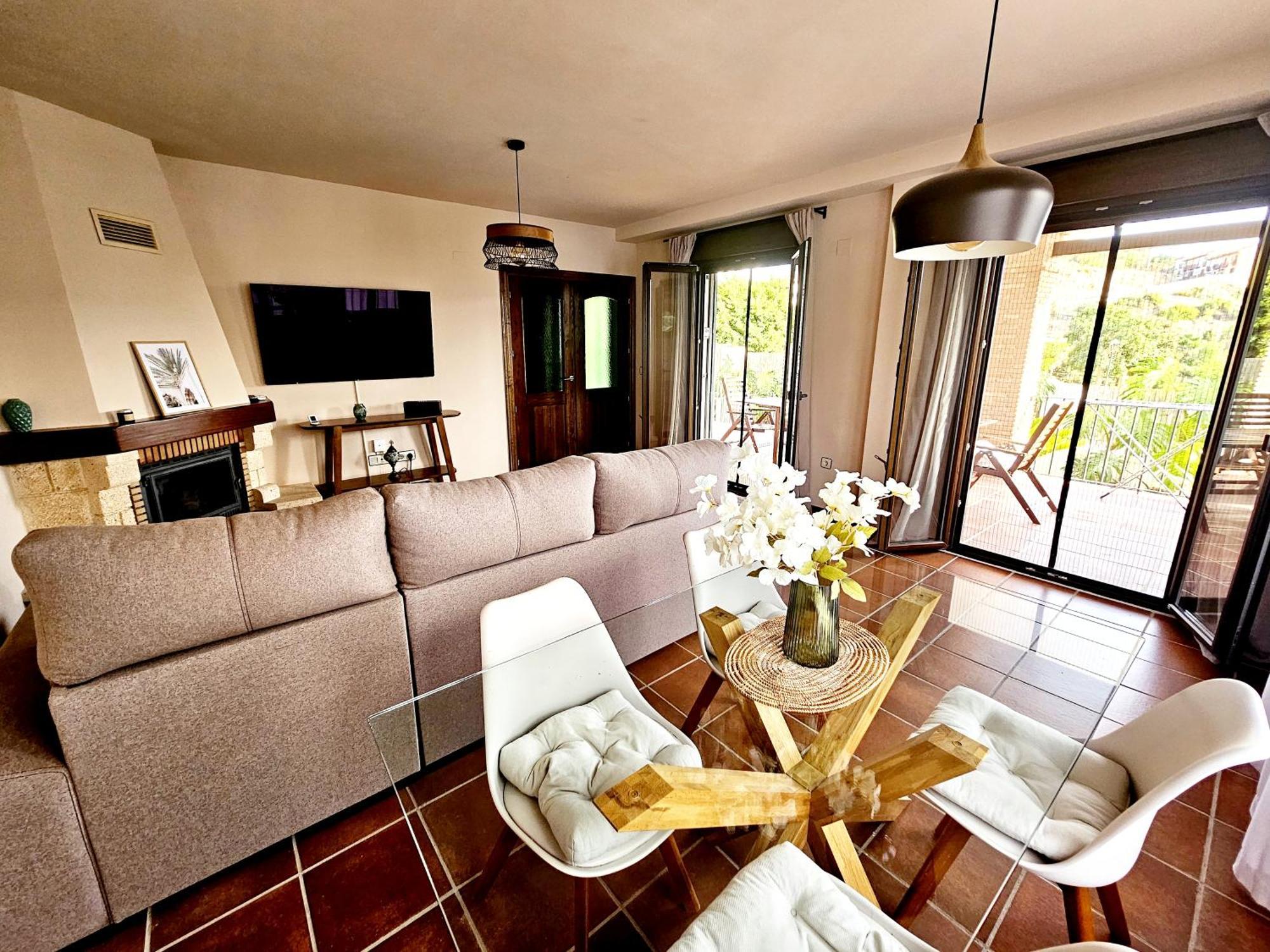 Villa Blanca - Piscina De Sal, Playa 15Mn, Sierra Велес-де-Бенаудалья Экстерьер фото
